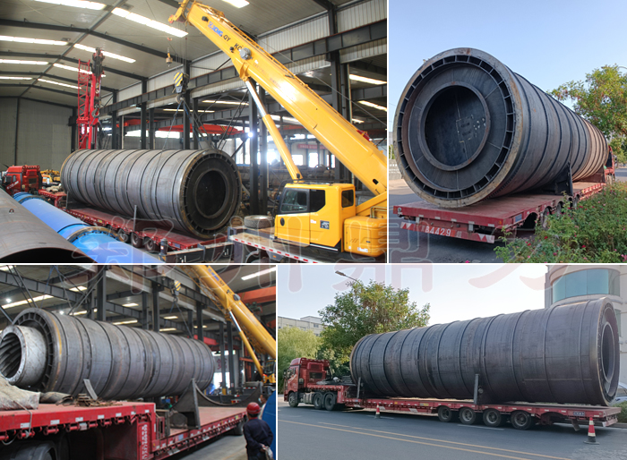 400噸酒糟烘干機項目發貨圖