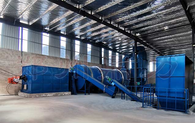 噴漿玉米皮烘干機圖片