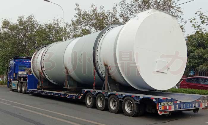 意大利果渣烘干機設備發貨圖