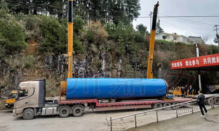 貴州秸稈烘干機設備抵達貴州圖