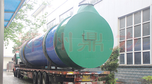 木屑烘干線發貨現場二