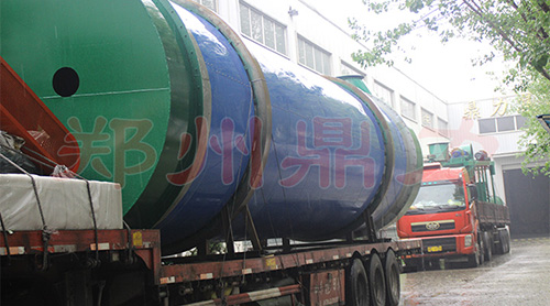 木屑烘干線發貨現場三