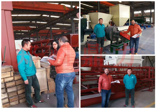 噴漿玉米皮烘干線